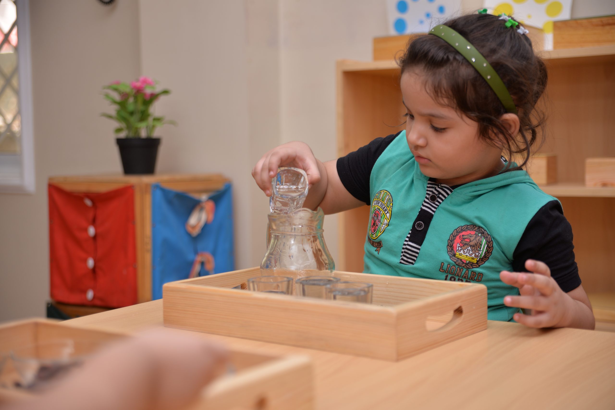 Pouring activity